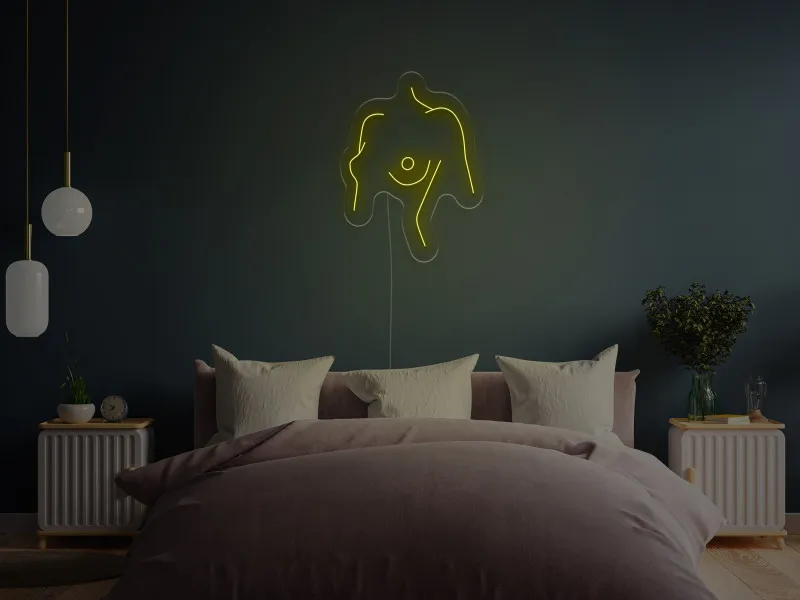 Corpo della donna - Insegne al neon a LED