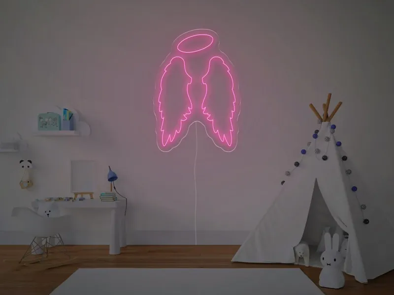 Ali d'angelo - Insegne al neon a LED