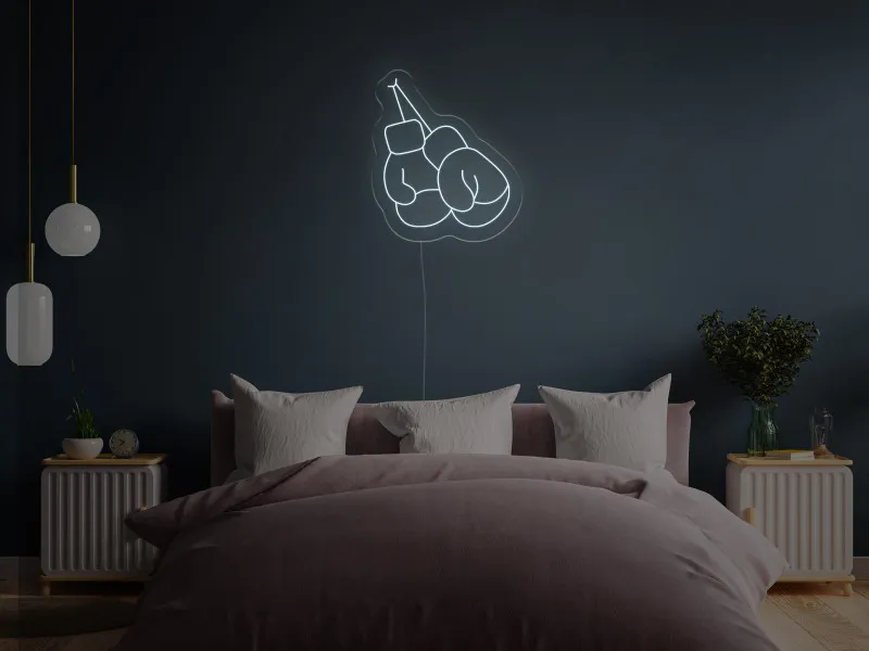 Guantoni da boxe - Insegne al neon a LED