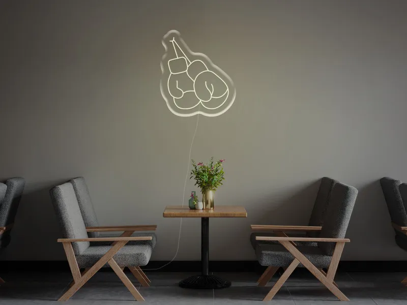 Guantoni da boxe - Insegne al neon a LED