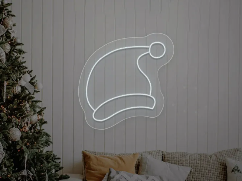 Cappello di Natale - Insegne al neon a LED