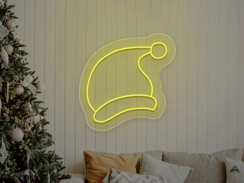 Cappello di Natale - Insegne al neon a LED