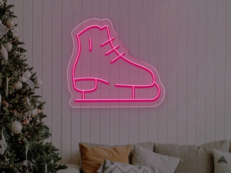 Pattinaggio su ghiaccio - Insegne al neon a LED