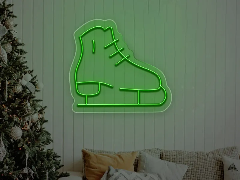 Pattinaggio su ghiaccio - Insegne al neon a LED
