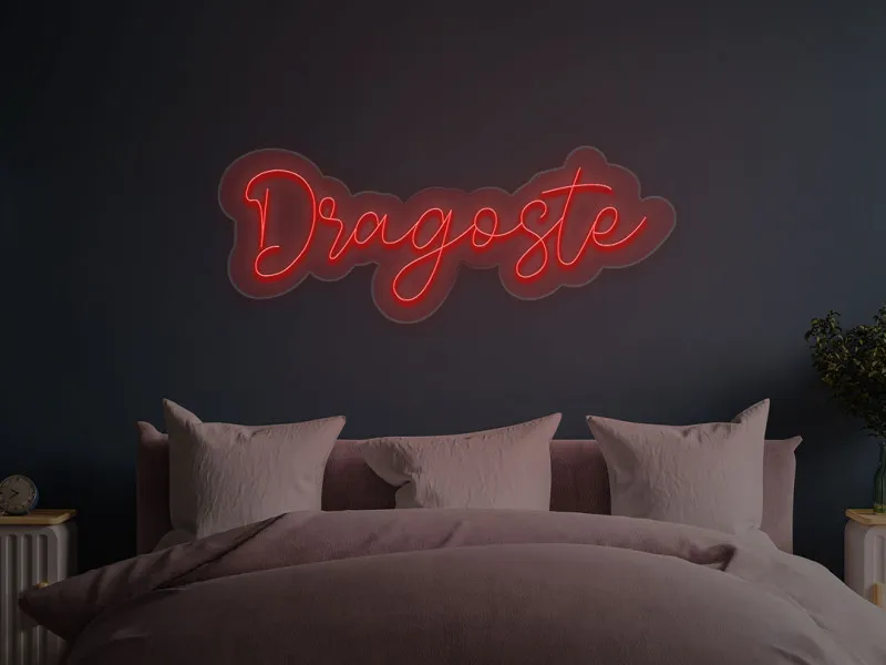 Dragoste - Insegne al neon a LED