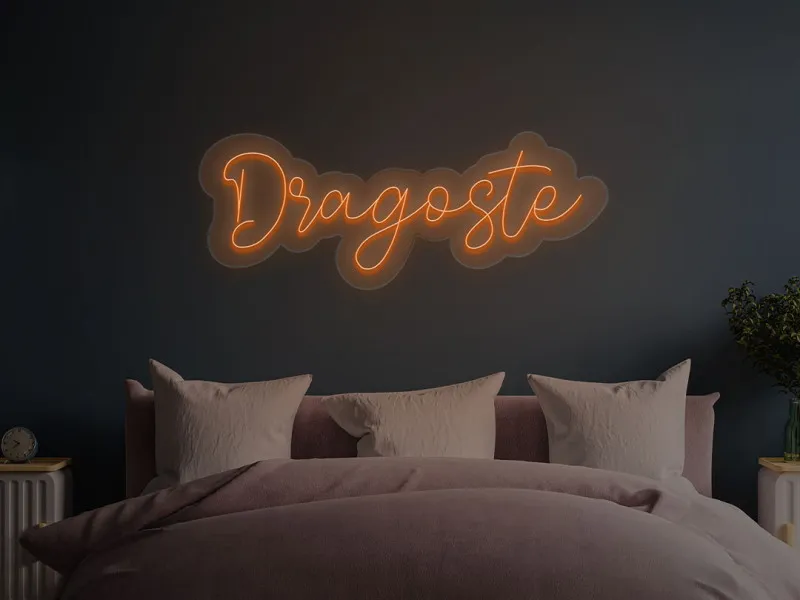 Dragoste - Insegne al neon a LED