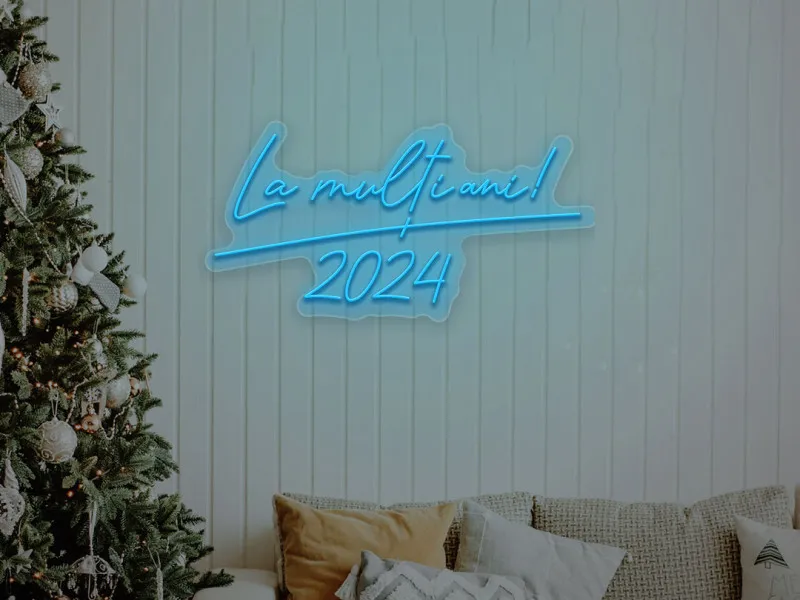 La Multi Ani - Insegne al neon a LED