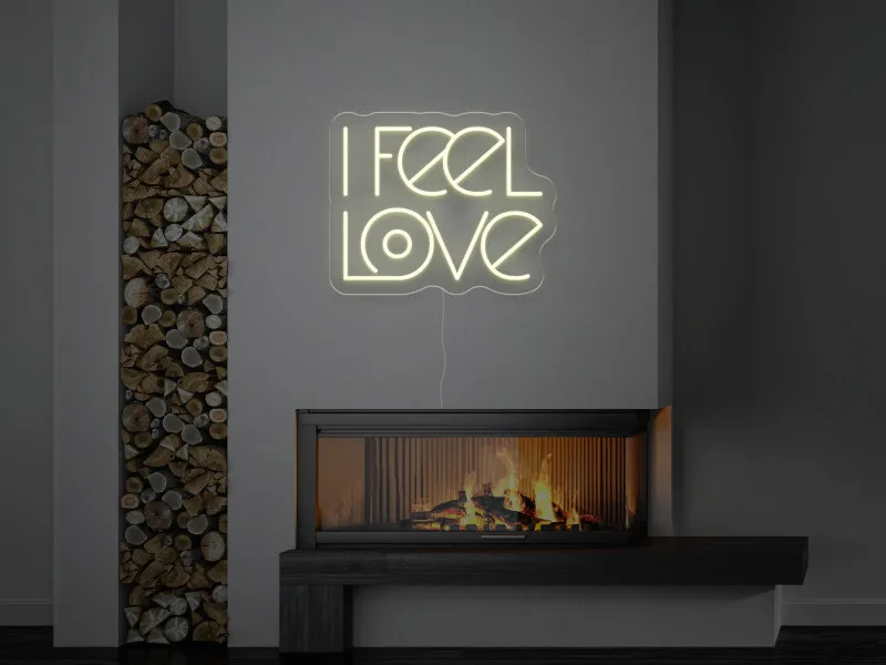 I Feel Love - Insegne al neon a LED