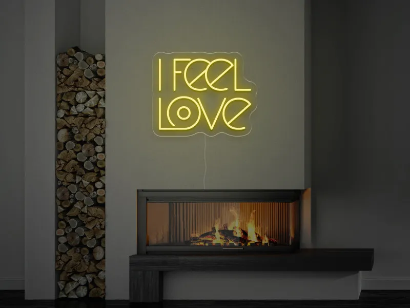 I Feel Love - Insegne al neon a LED