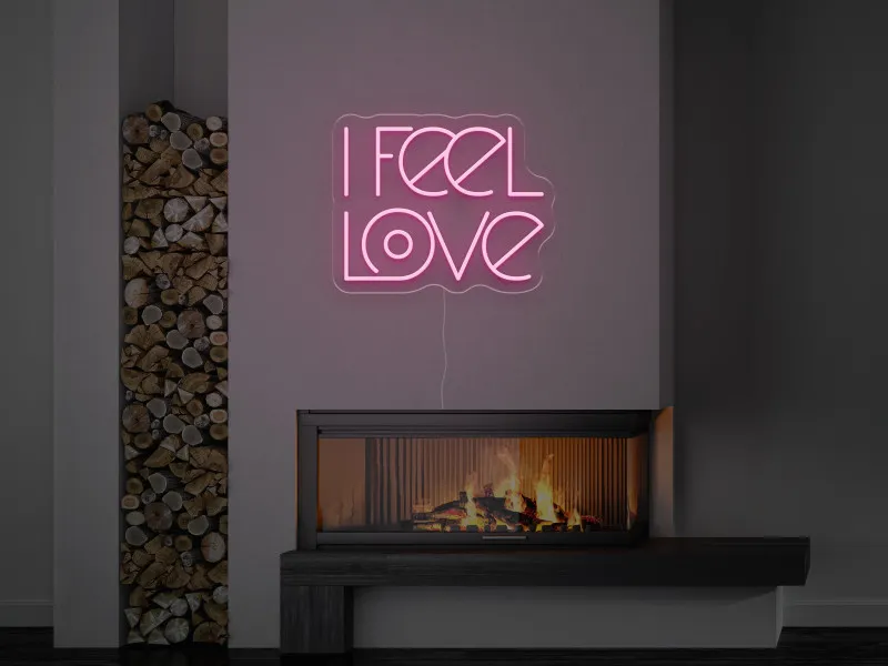 I Feel Love - Insegne al neon a LED