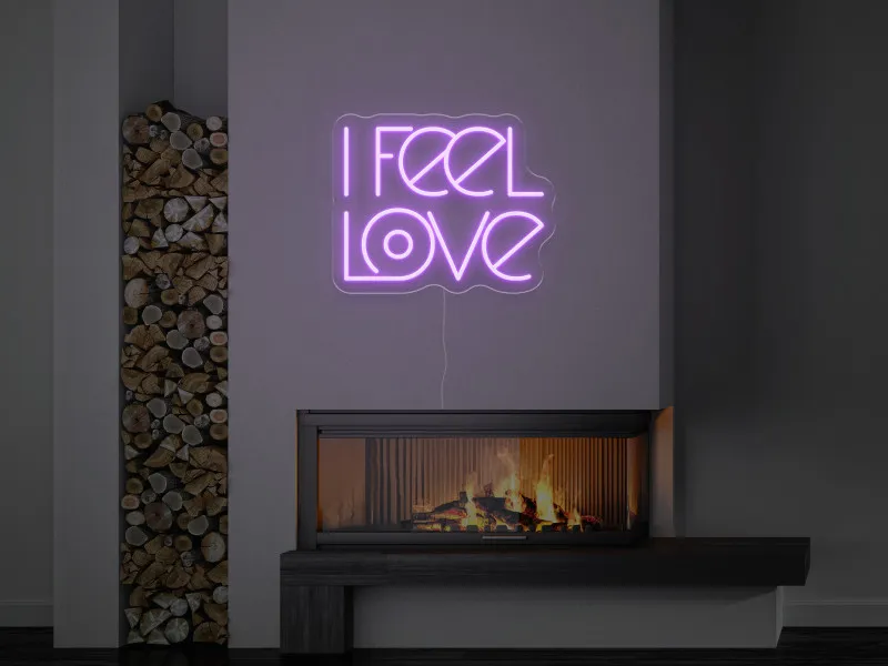 I Feel Love - Insegne al neon a LED