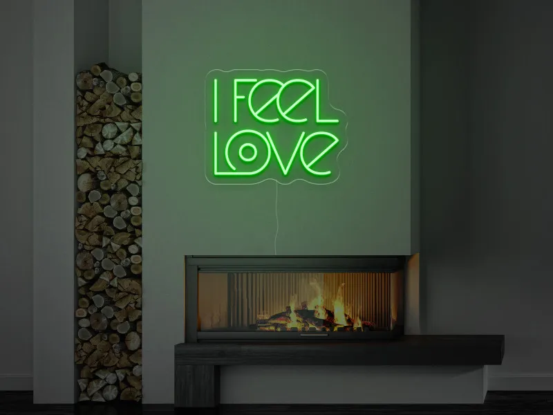 I Feel Love - Insegne al neon a LED