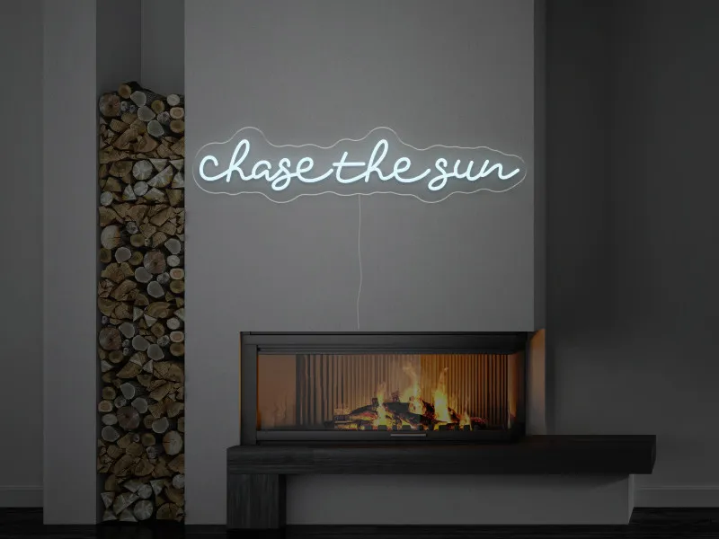 Chase the sun - Insegne al neon a LED