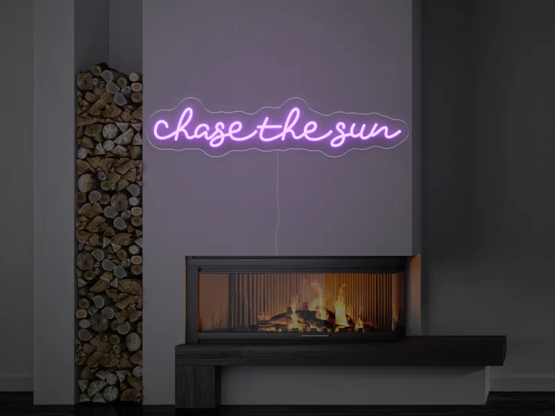 Chase the sun - Insegne al neon a LED