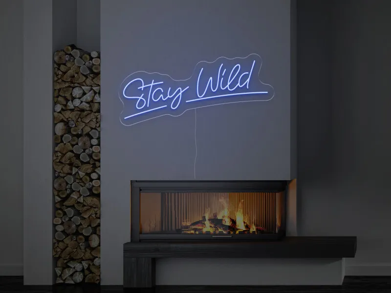 Stay Wild - Insegne al neon a LED