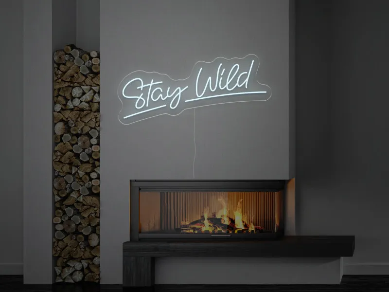 Stay Wild - Insegne al neon a LED