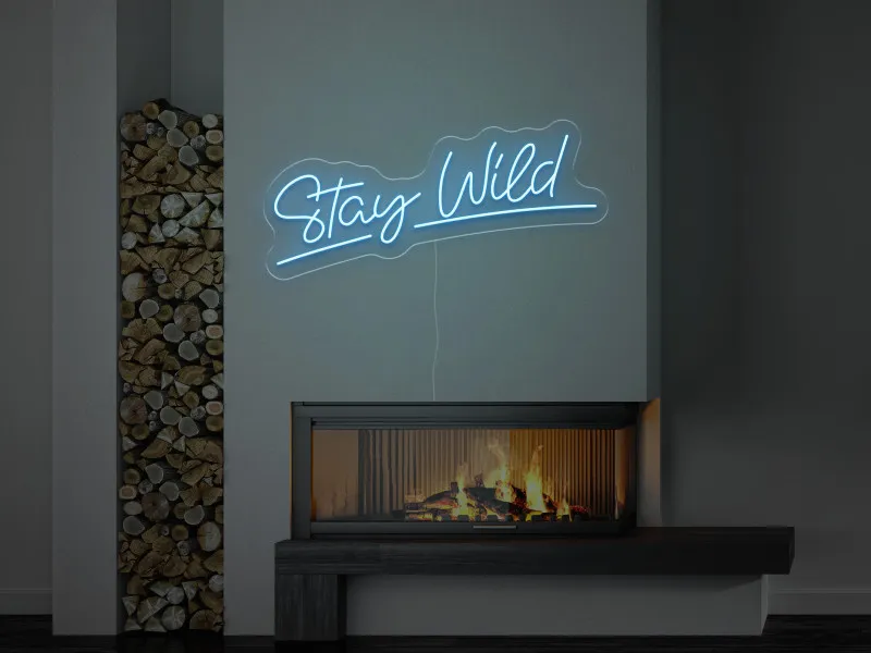 Stay Wild - Insegne al neon a LED