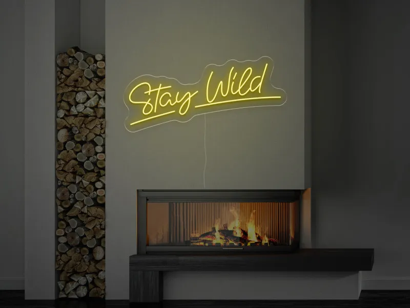 Stay Wild - Insegne al neon a LED