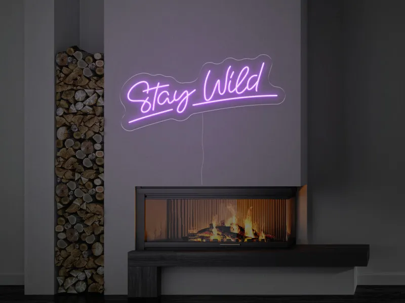 Stay Wild - Insegne al neon a LED