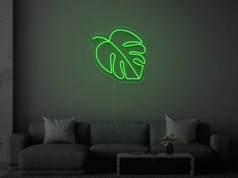Foglia - Insegne al neon a LED