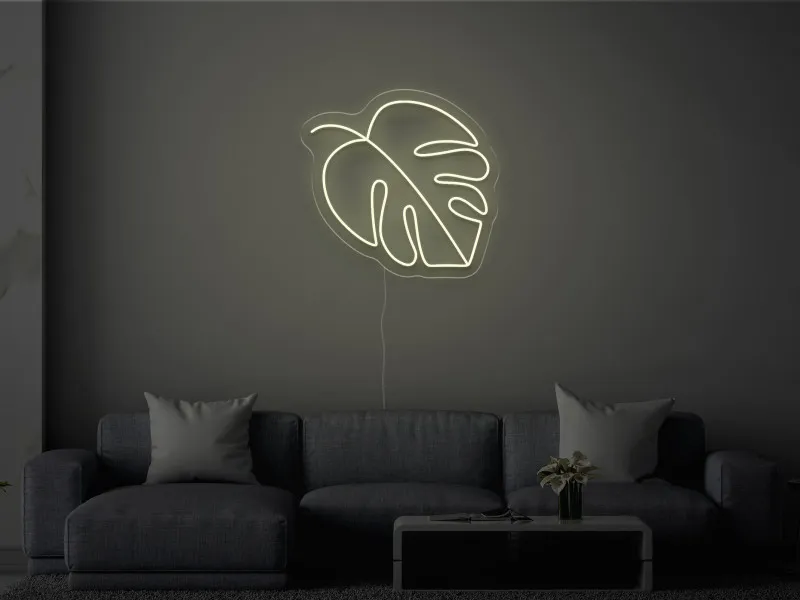 Foglia - Insegne al neon a LED