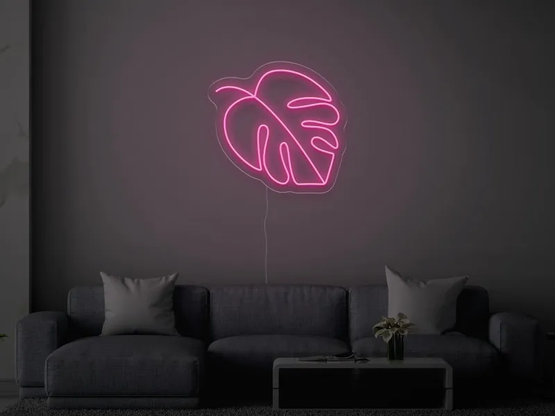 Foglia - Insegne al neon a LED