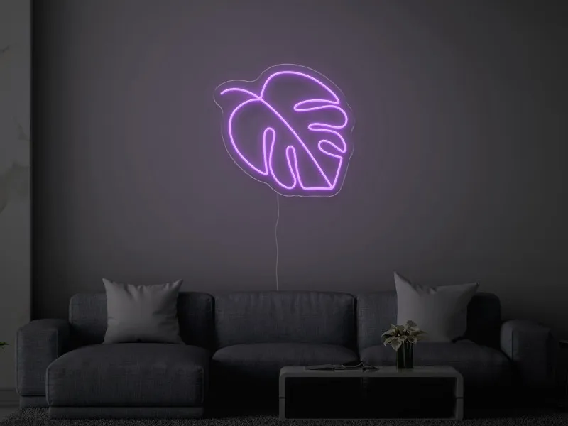 Foglia - Insegne al neon a LED