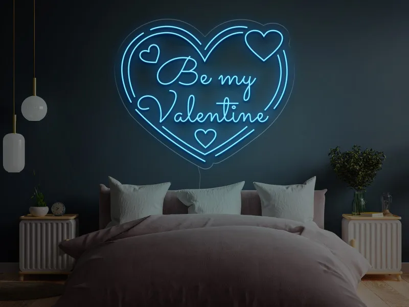 Be My Valentine`s - Insegne al neon a LED