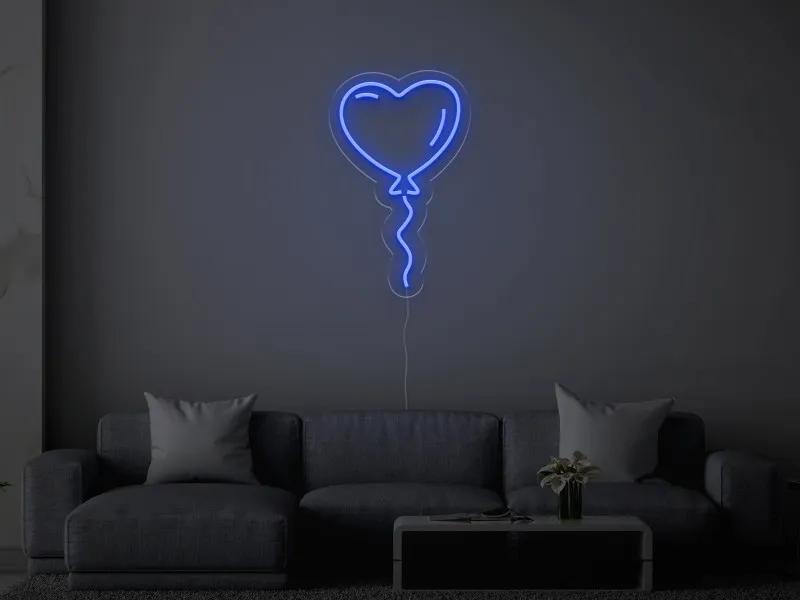 Palloncino a forma di cuore - Insegne al neon a LED