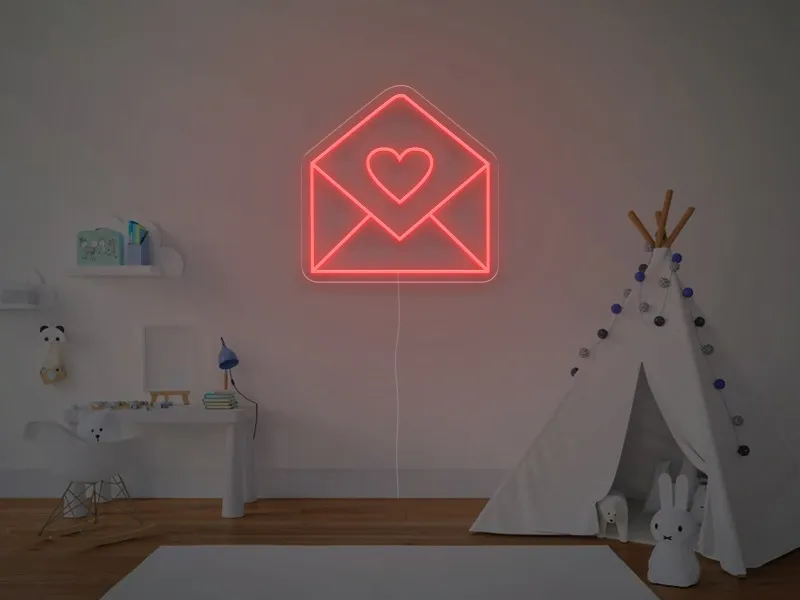 Scrisoare - Insegne al neon a LED