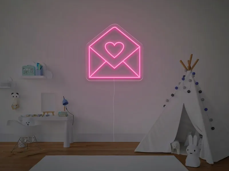 Scrisoare - Insegne al neon a LED
