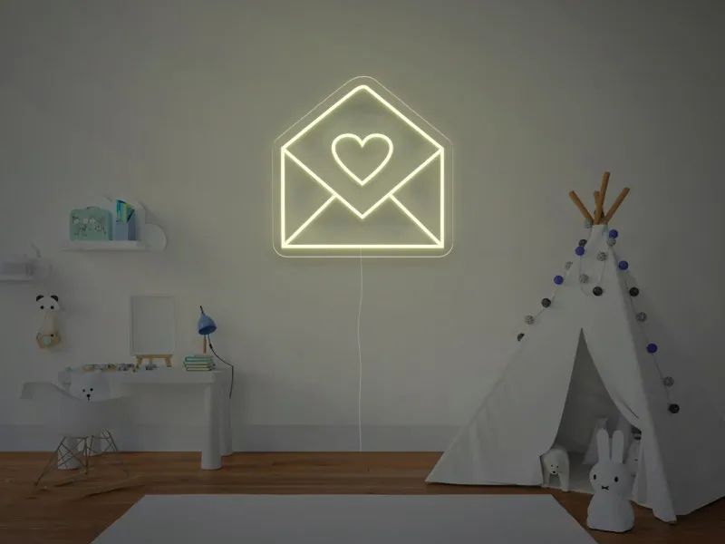 Scrisoare - Insegne al neon a LED