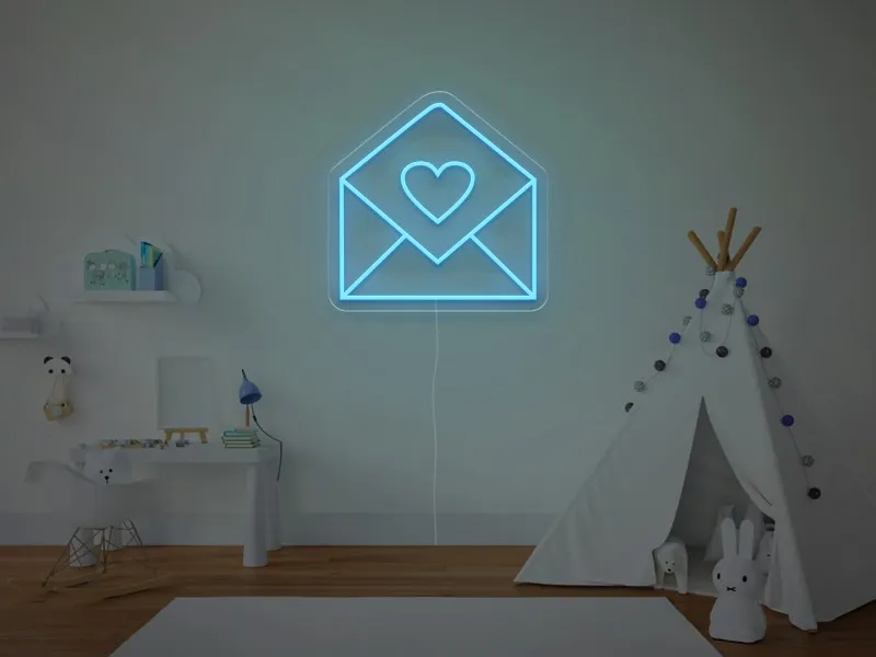 Scrisoare - Insegne al neon a LED