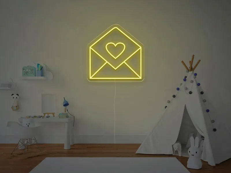 Scrisoare - Insegne al neon a LED
