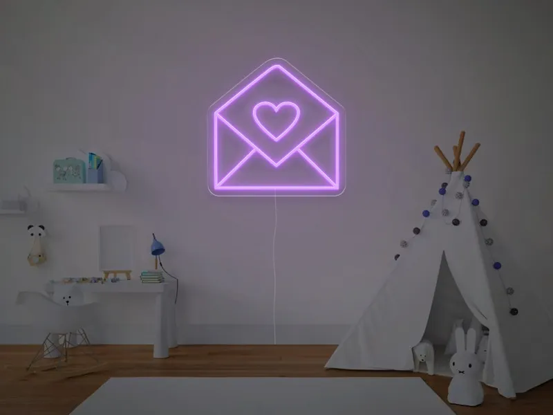 Scrisoare - Insegne al neon a LED