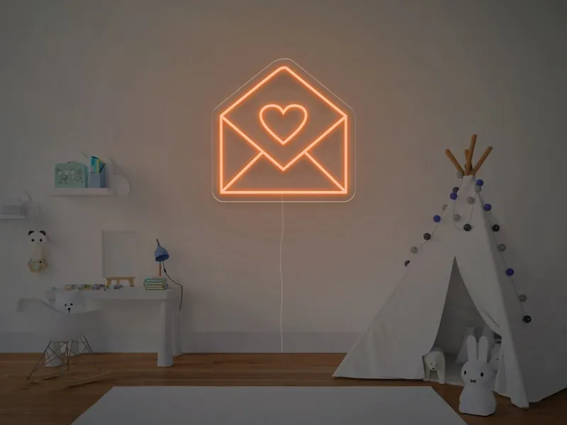 Scrisoare - Insegne al neon a LED
