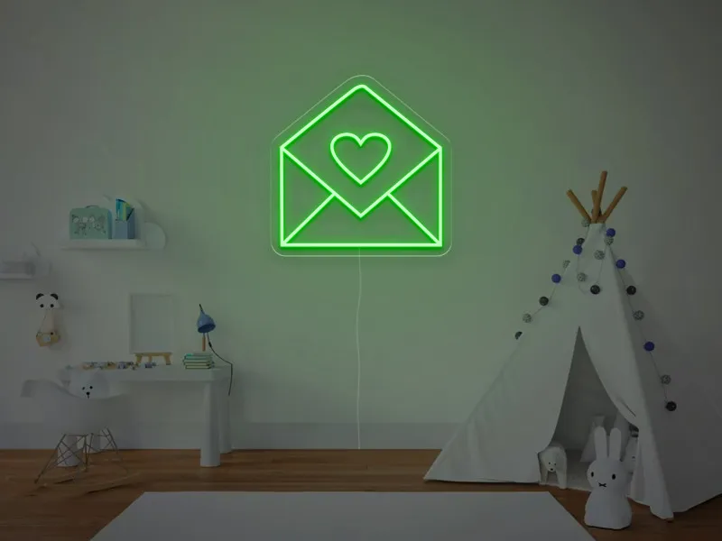 Scrisoare - Insegne al neon a LED