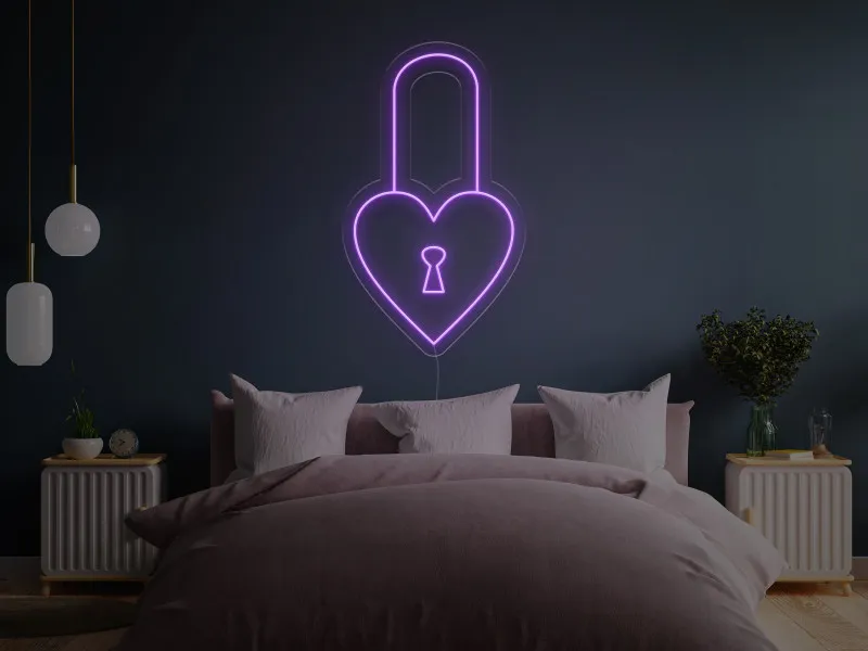 Lacca Cuore - Insegne al neon a LED