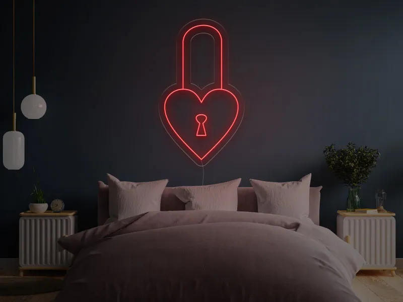 Lacca Cuore - Insegne al neon a LED