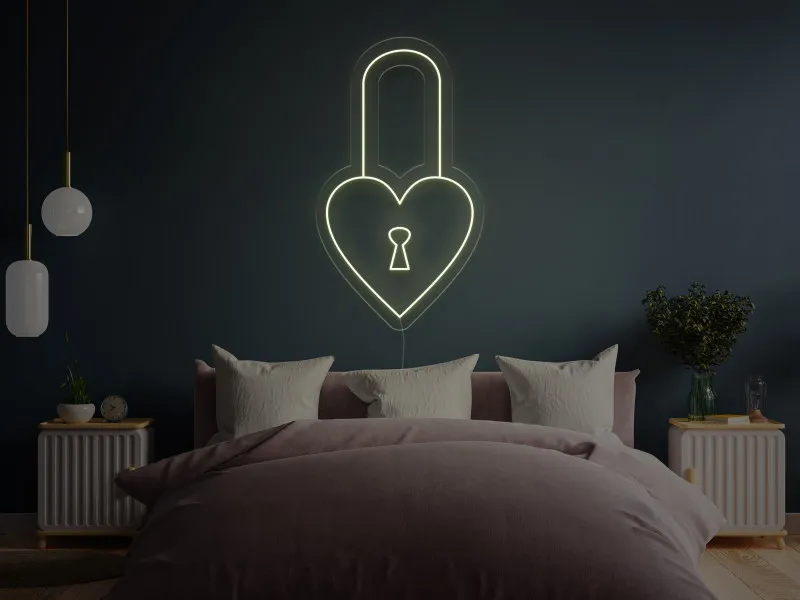 Lacca Cuore - Insegne al neon a LED