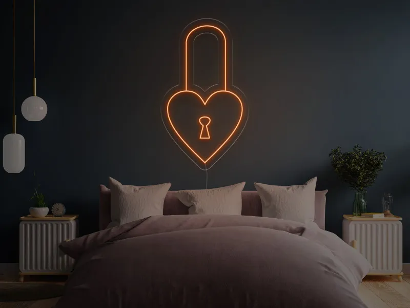 Lacca Cuore - Insegne al neon a LED