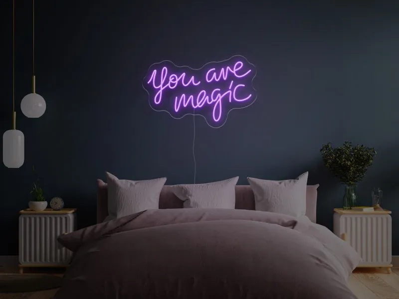 You are magic - Insegne al neon a LED