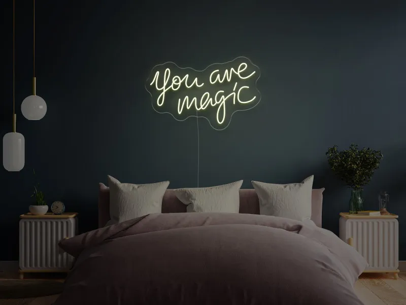 You are magic - Insegne al neon a LED
