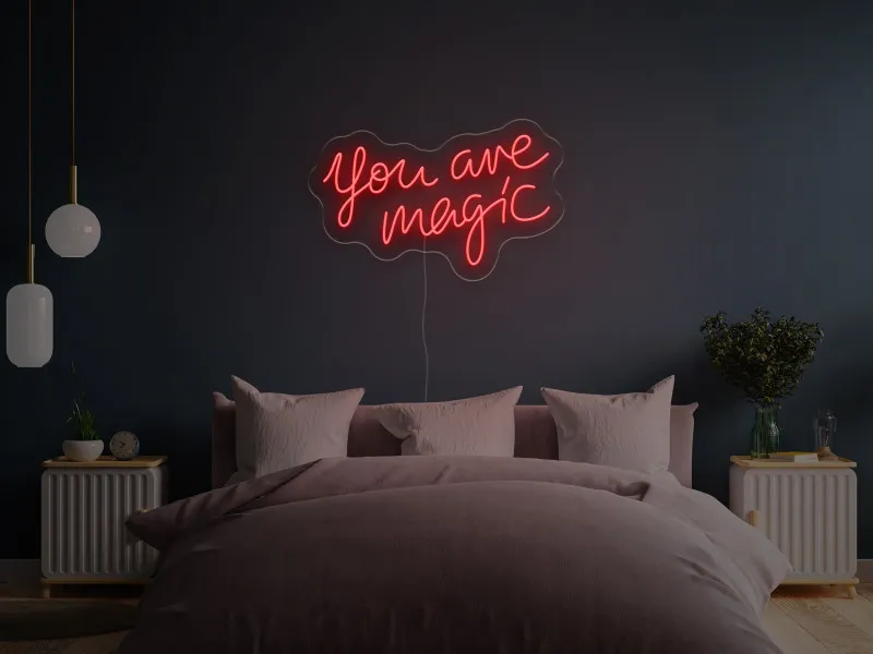 You are magic - Insegne al neon a LED