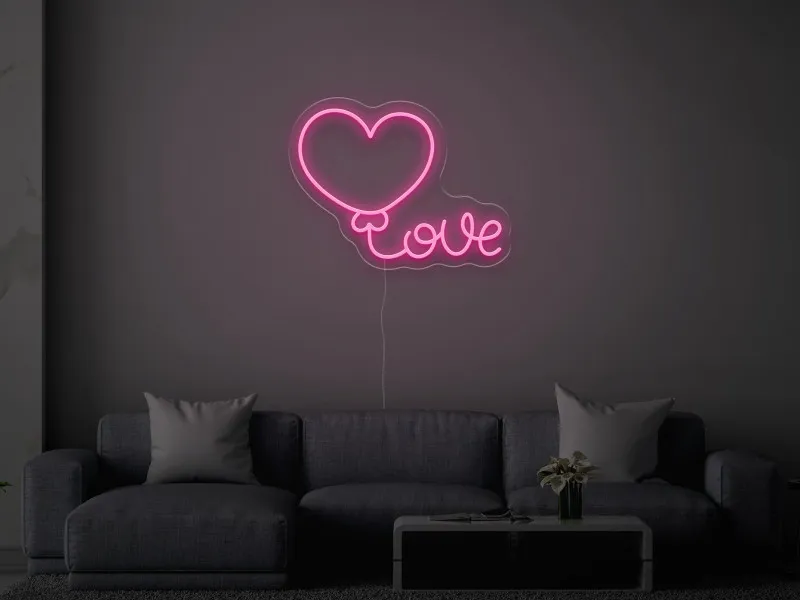 Love - Insegne al neon a LED