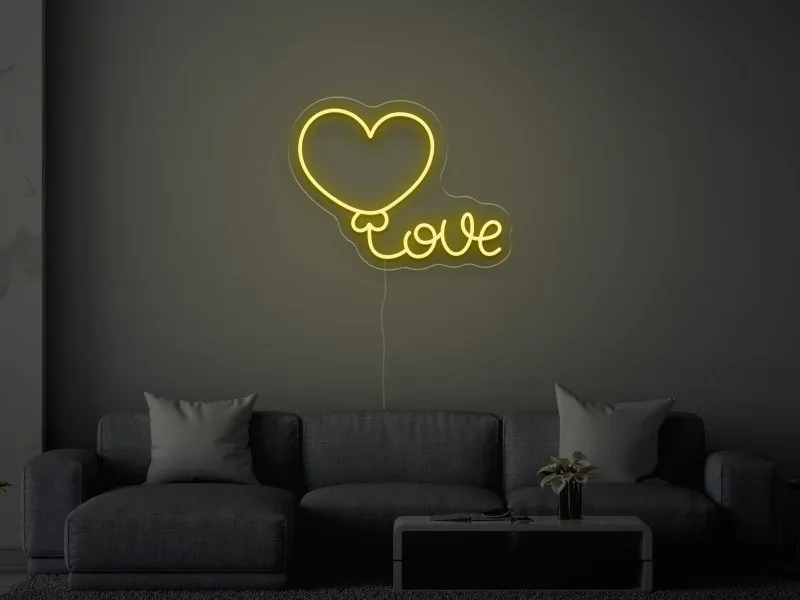 Love - Insegne al neon a LED
