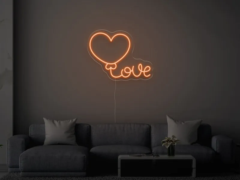 Love - Insegne al neon a LED