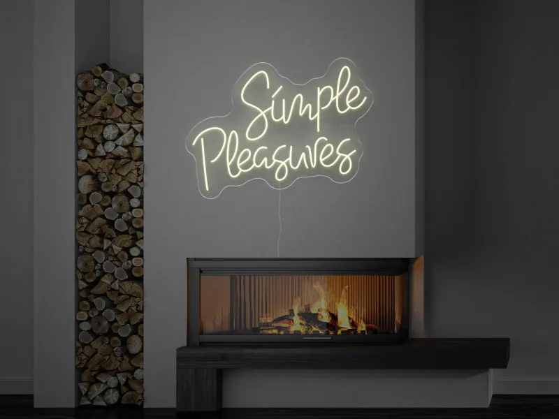 Simple Pleasures - Insegne al neon a LED