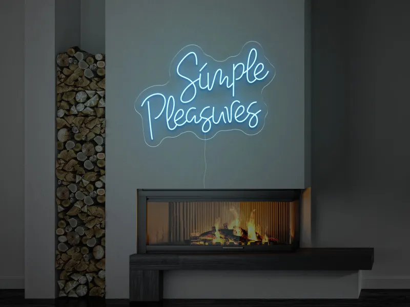 Simple Pleasures - Insegne al neon a LED