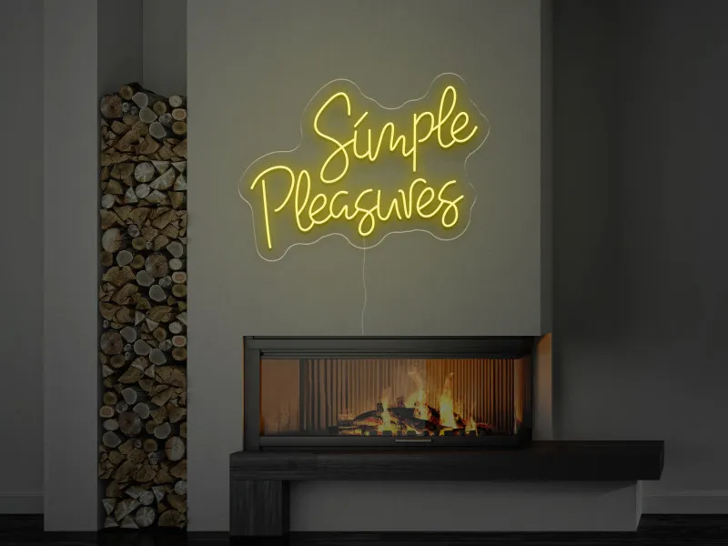 Simple Pleasures - Insegne al neon a LED